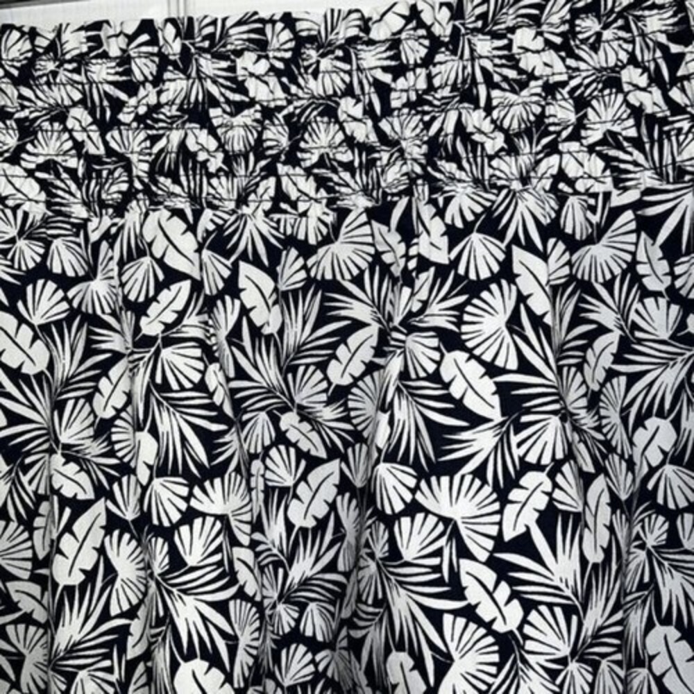 BODEN Navy/White Hawaiian Leaf Foliage Mini Skirt Cotton NWT Size 10 - Picture 6 of 7